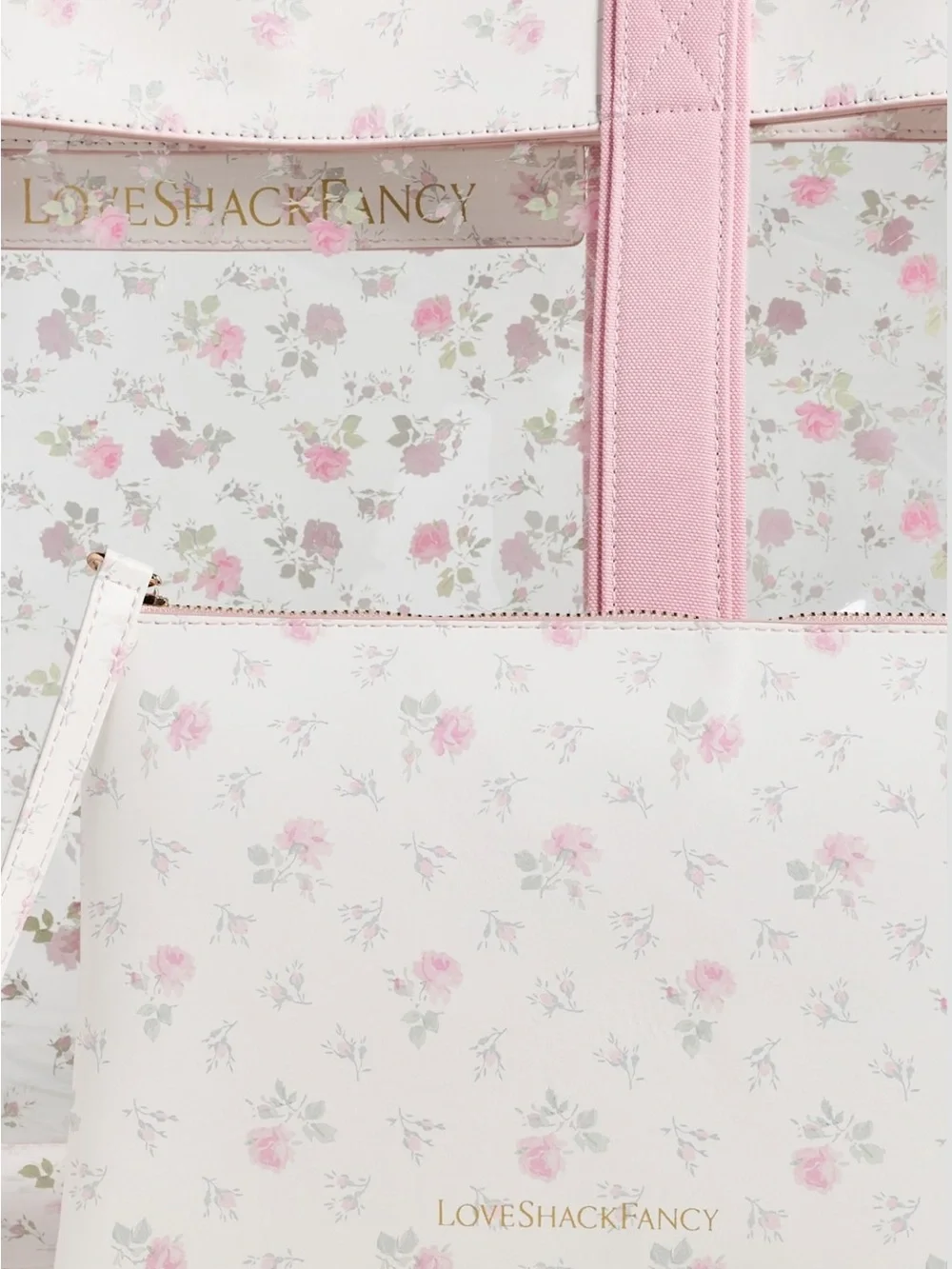 LoveShackFancy Marjorie ditsy floral beach tote